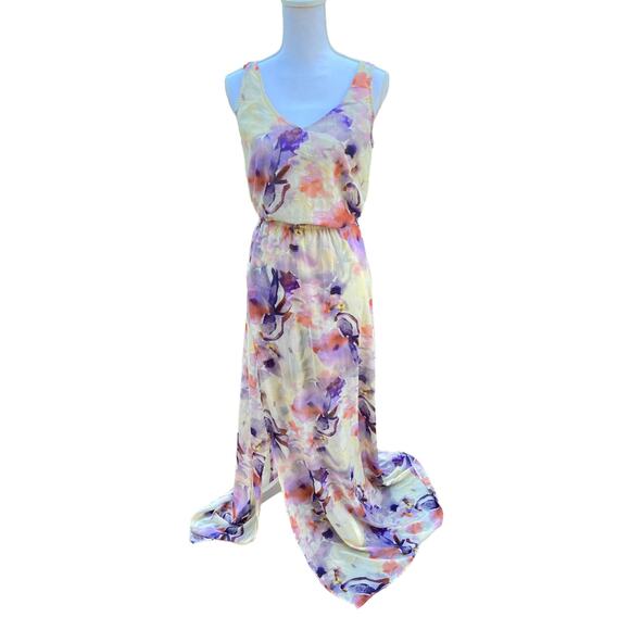 Show Me Your Mumu Kendall Maxi Dress Abers Babers Floral Women's Extra Small - Picture 11 of 15